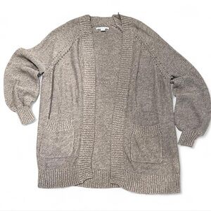 American Eagle Outfitters Women's Knit Cardigan - Taupe